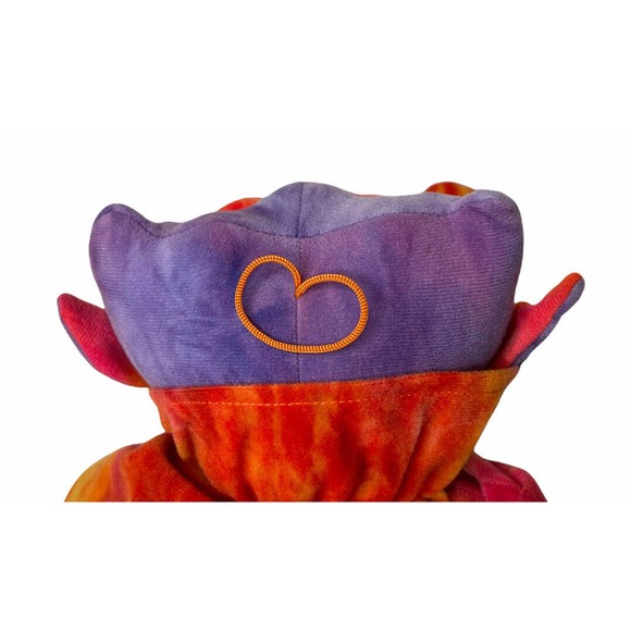 Vintage Dracula Stuffins Halloween Toy 1998 Tie Dye Rare Large 22" Plush - Picture 6 of 8